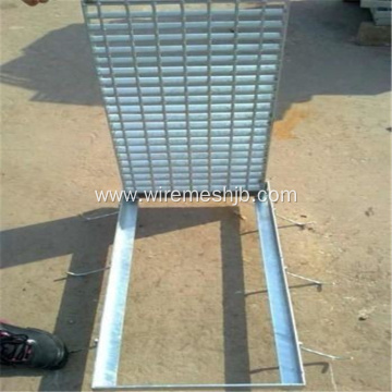 Galvanized press steel grating for drainage channel